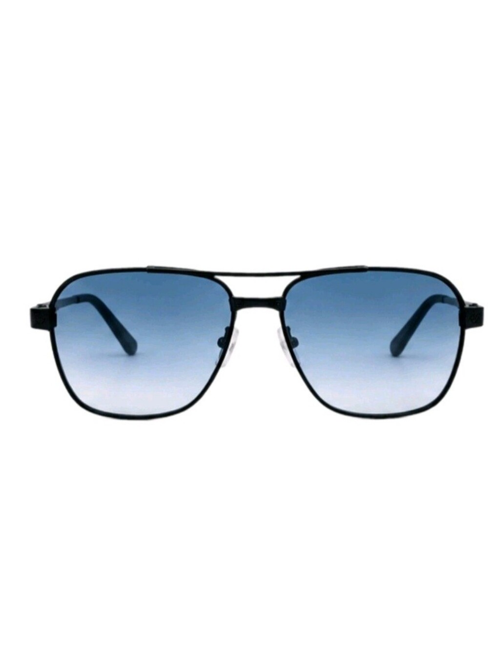 Men's Blue Gradient Aviator Sunglasses